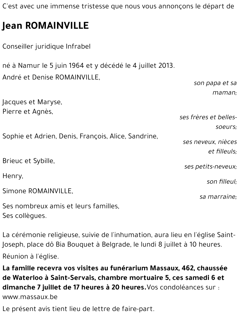Jean ROMAINVILLE