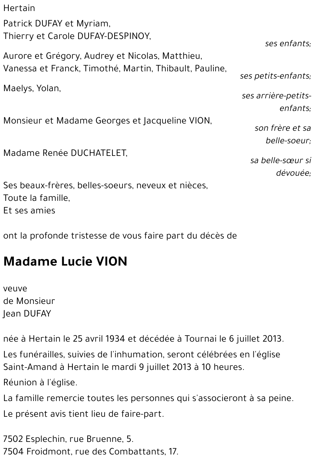 Lucie VION