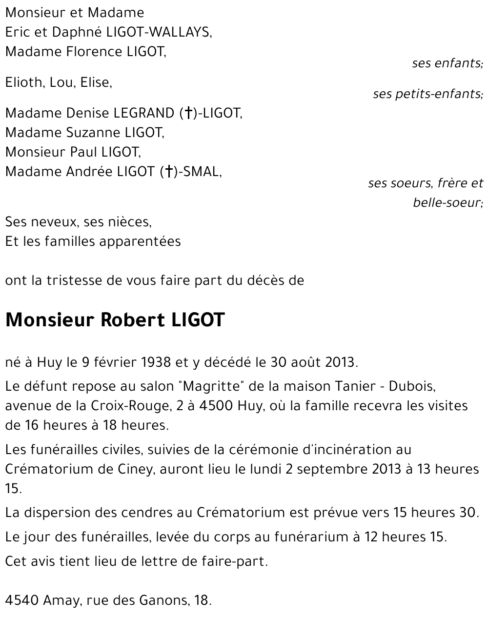 Robert LIGOT