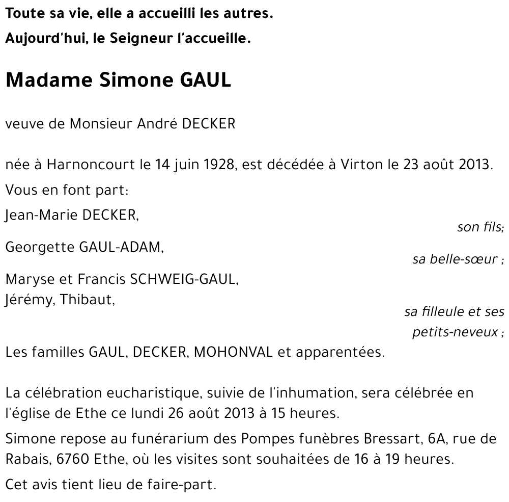 Simone GAUL