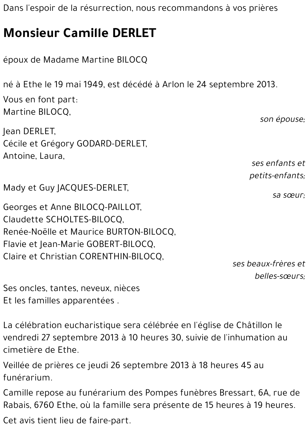 Camille DERLET