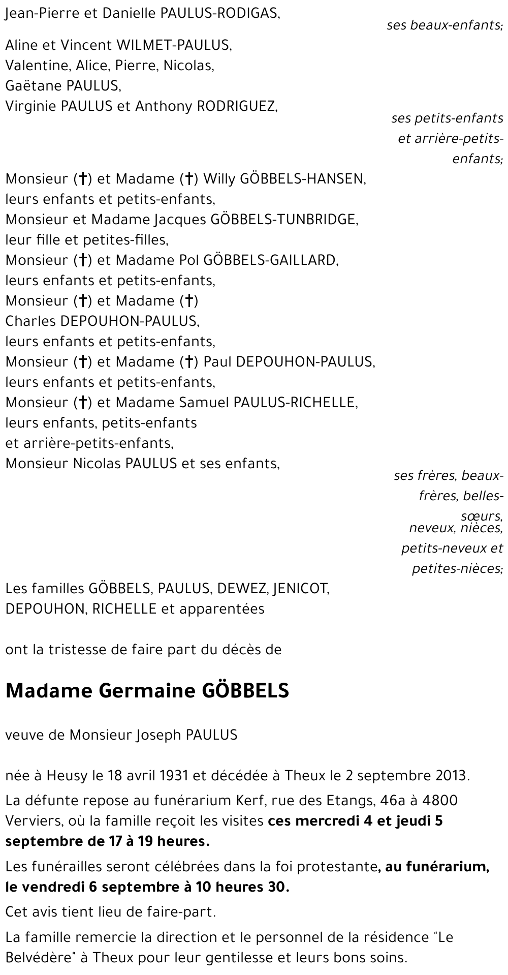 Germaine GÖBBELS