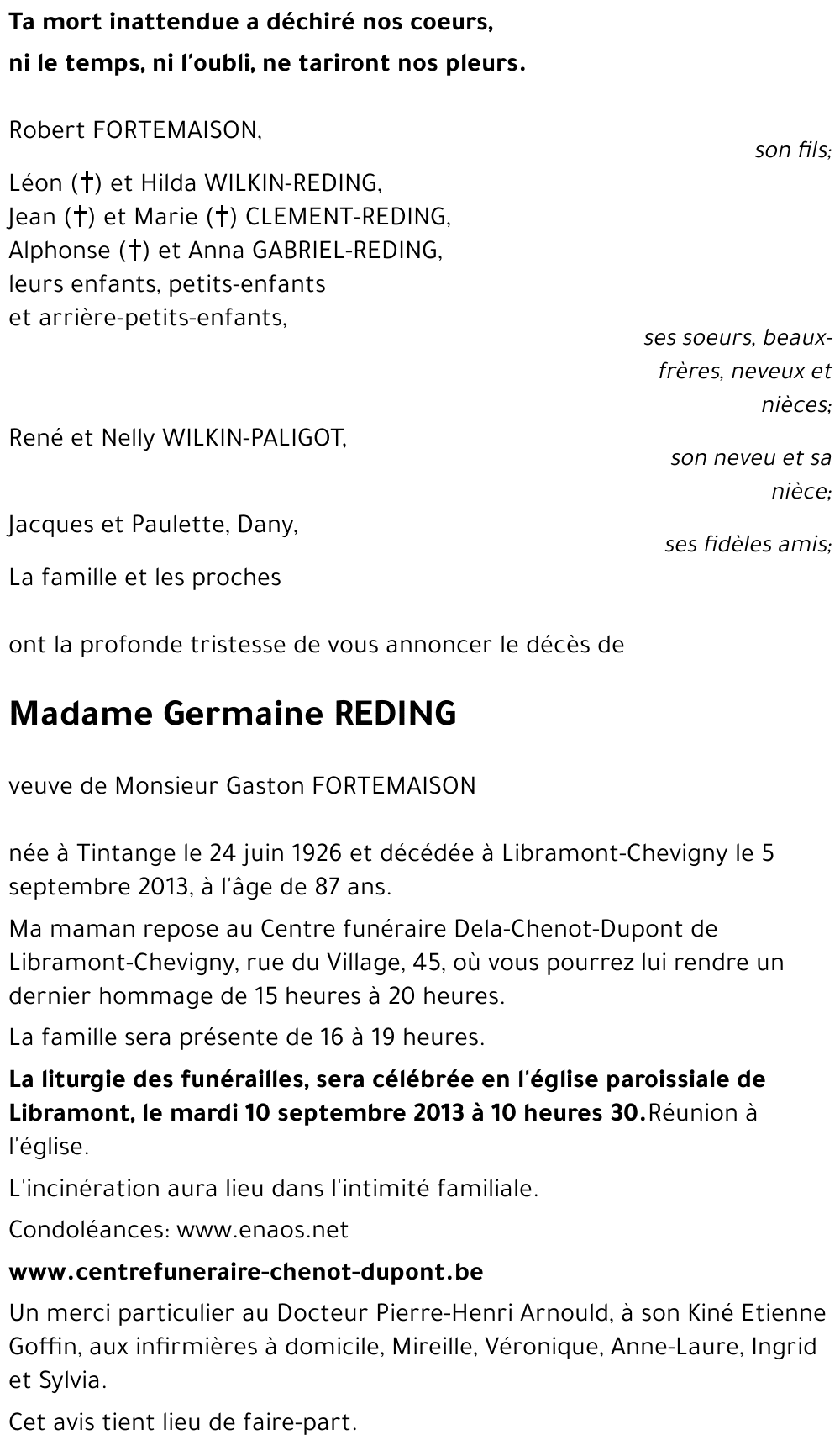 Germaine REDING