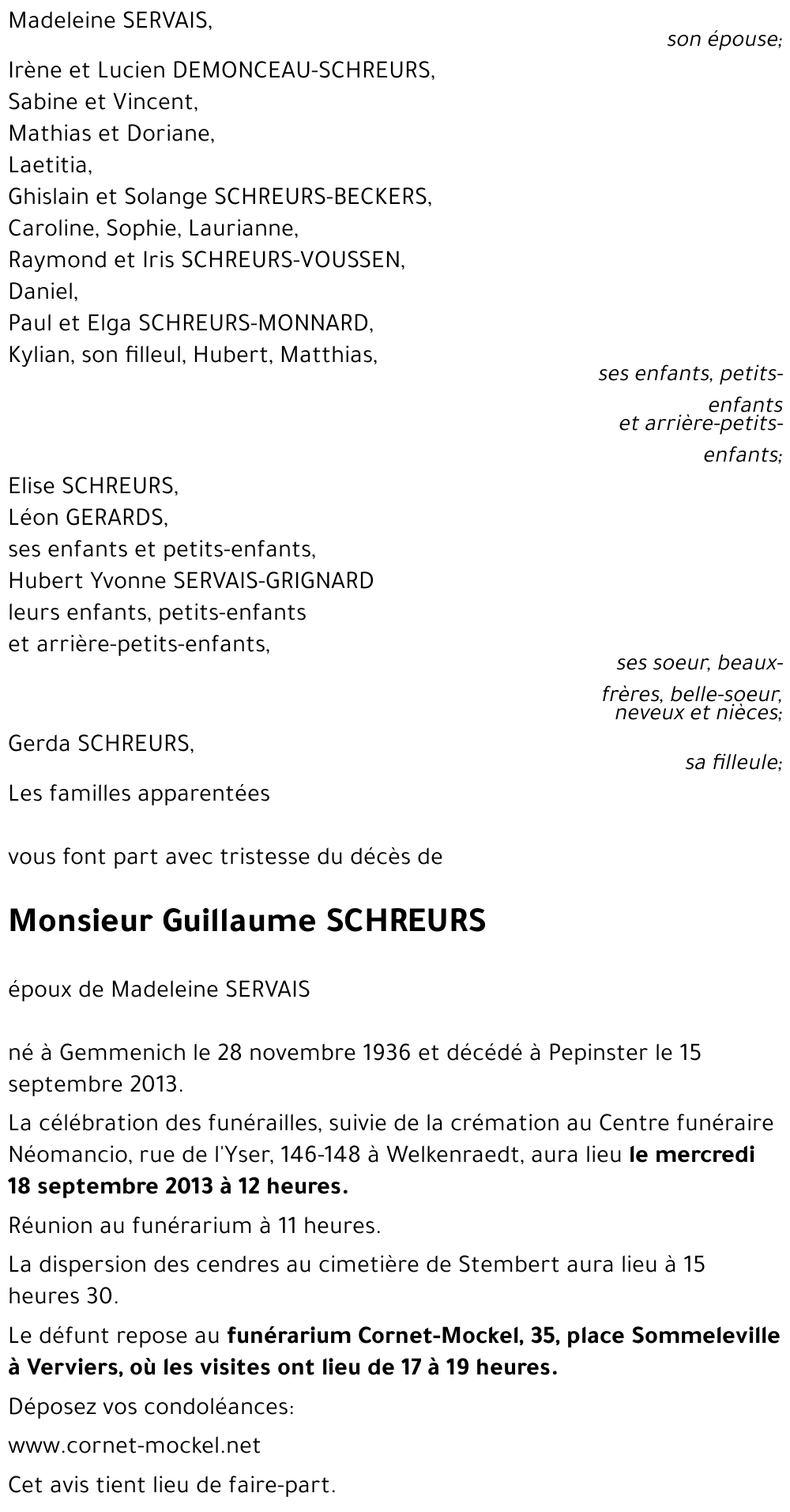 Guillaume SCHREURS