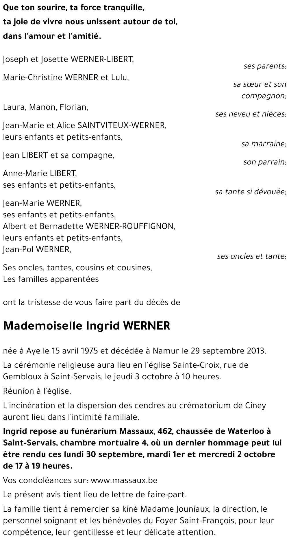 Ingrid WERNER