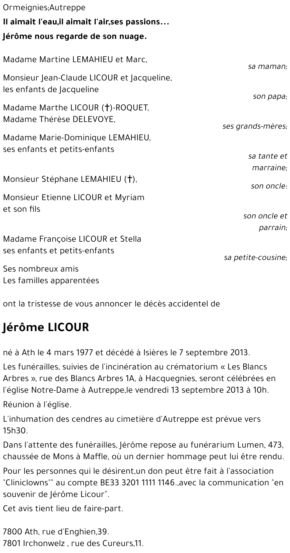 Jérôme LICOUR