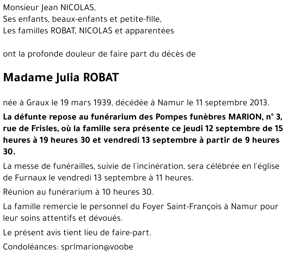 Julia ROBAT