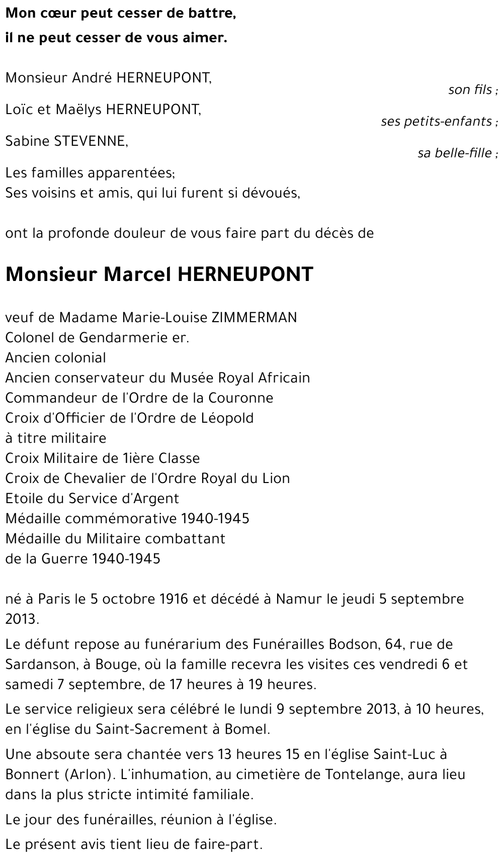 Marcel HERNEUPONT