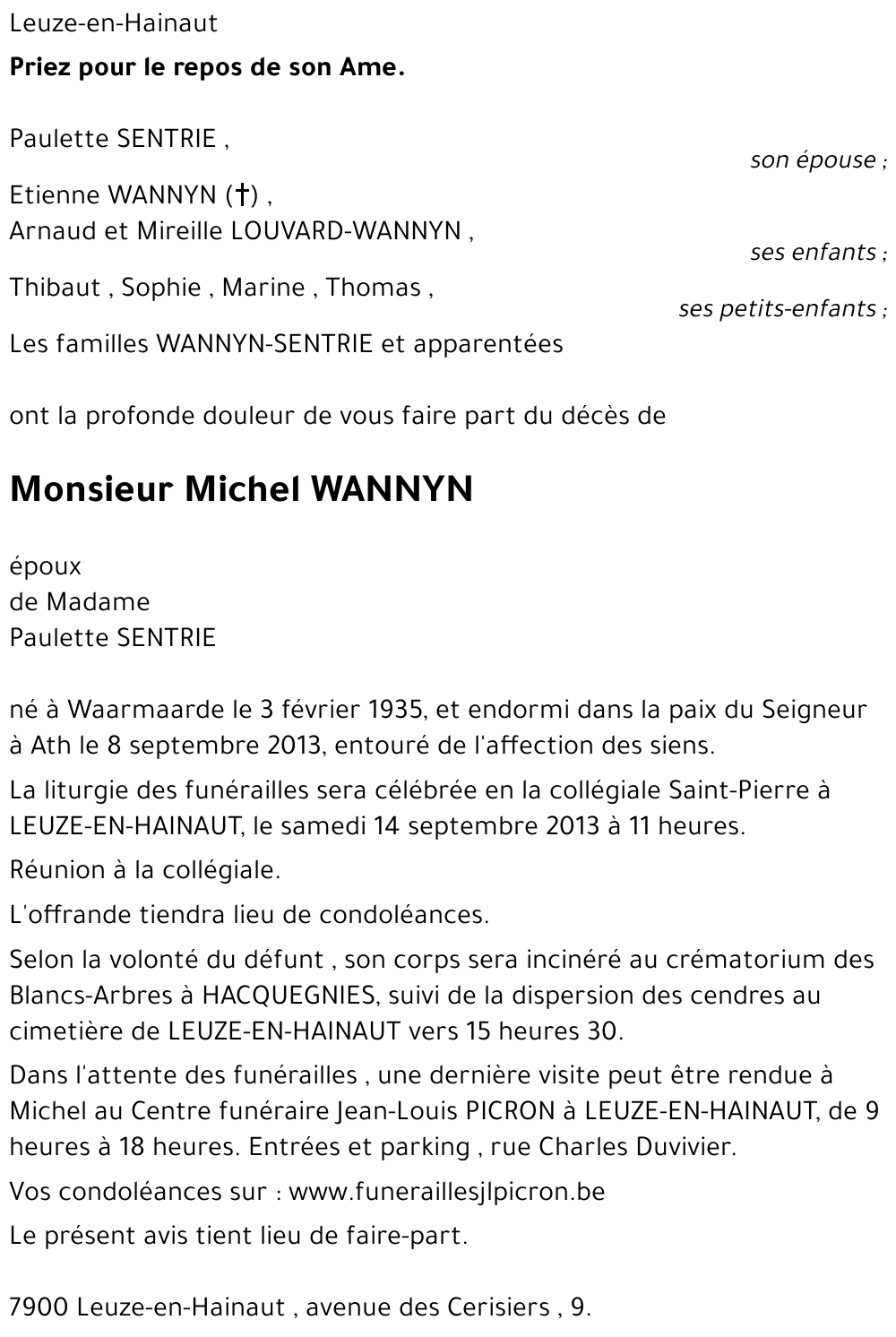 Michel WANNYN