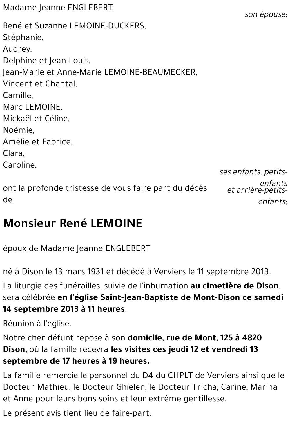 René LEMOINE