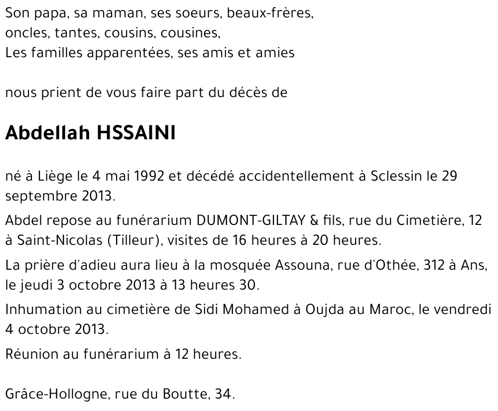 Abdellah HSSAINI