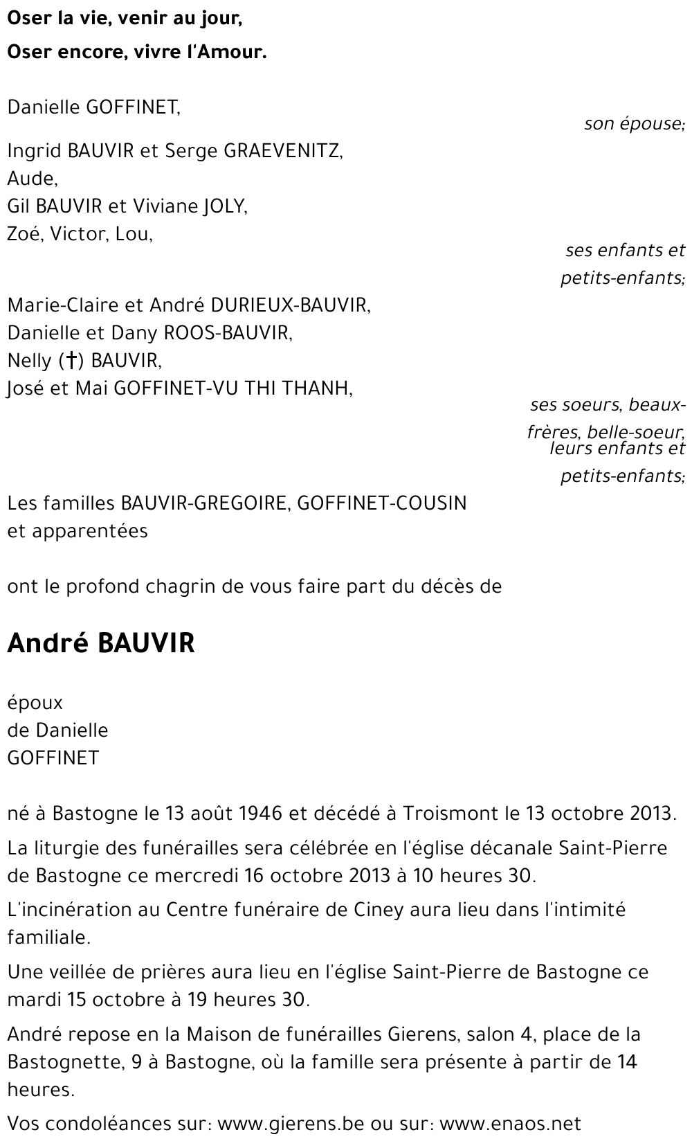 André BAUVIR