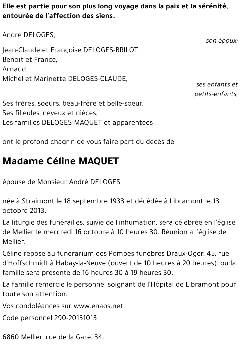 Céline MAQUET