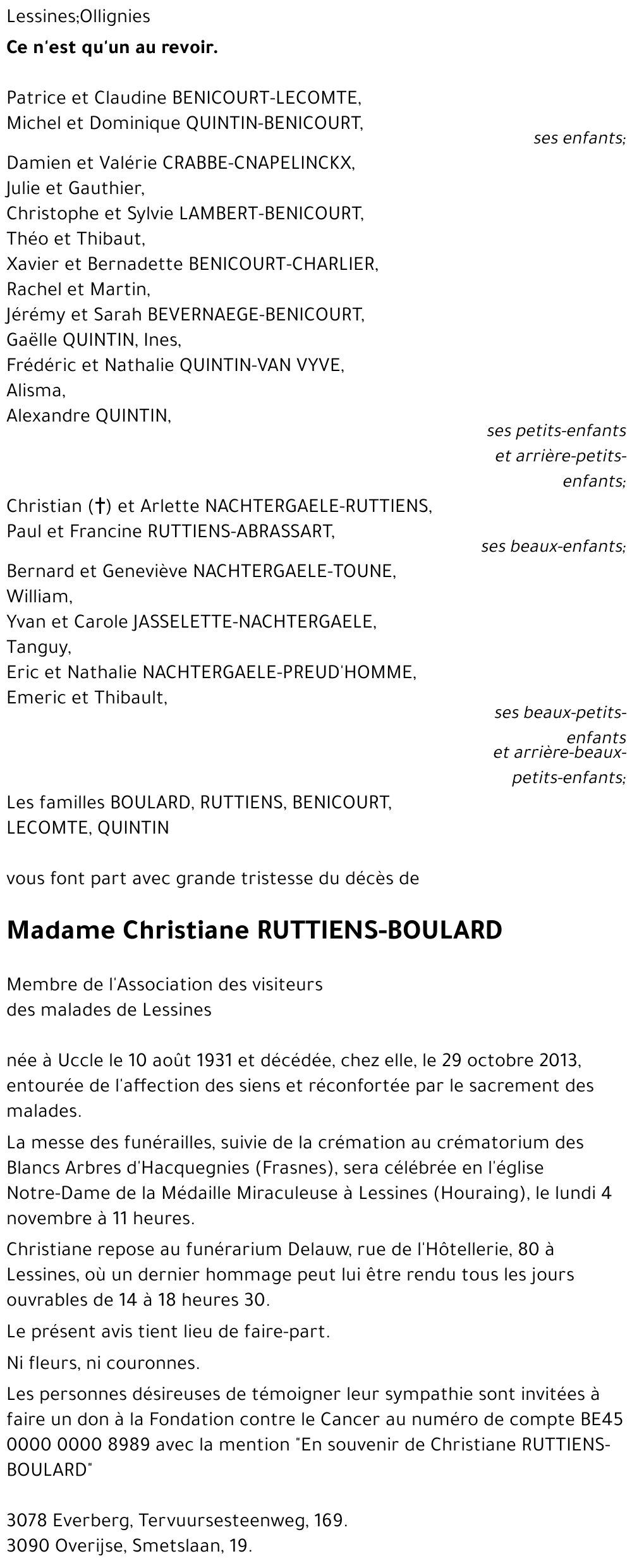 Christiane BOULARD