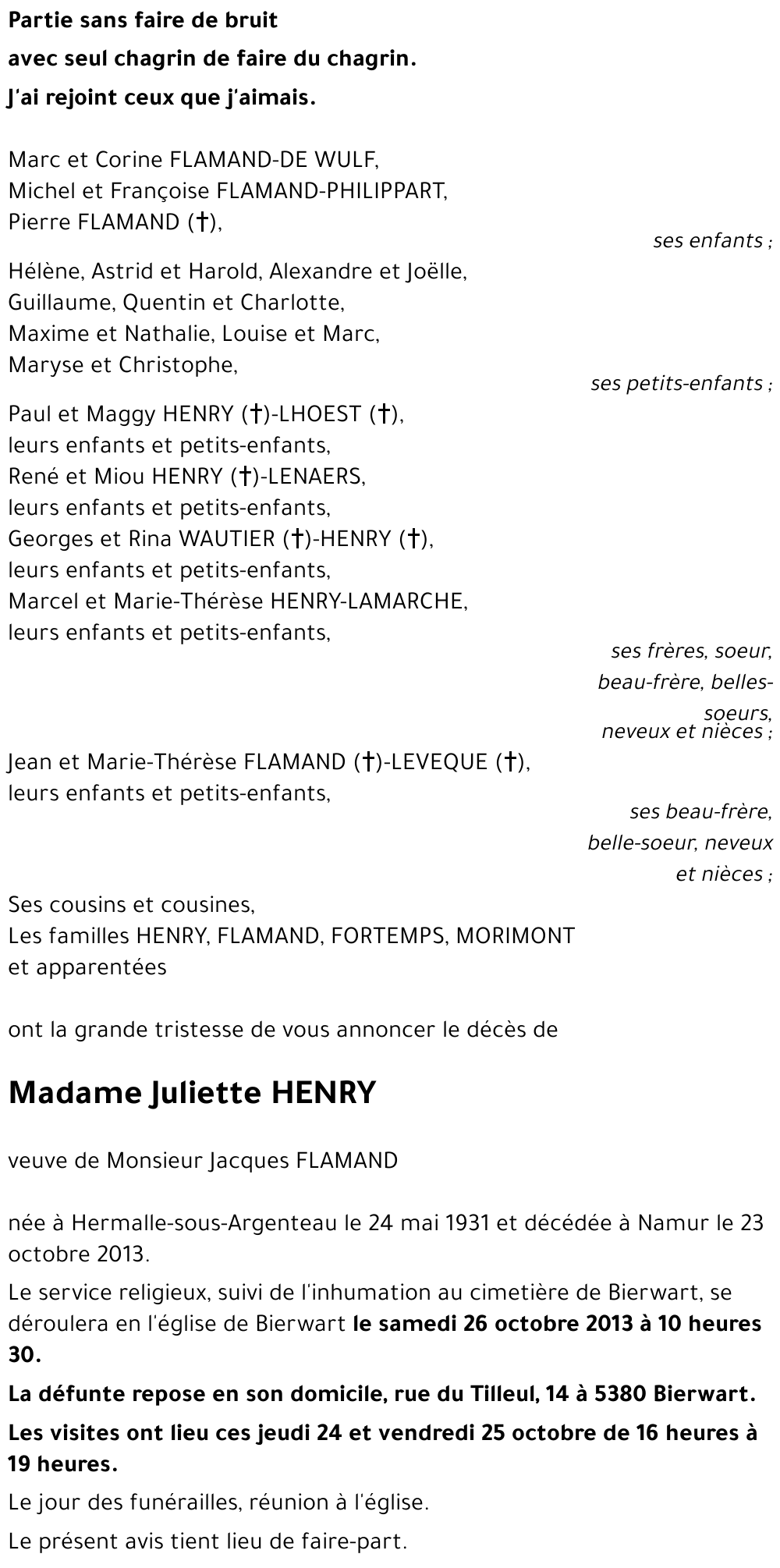 Juliette HENRY