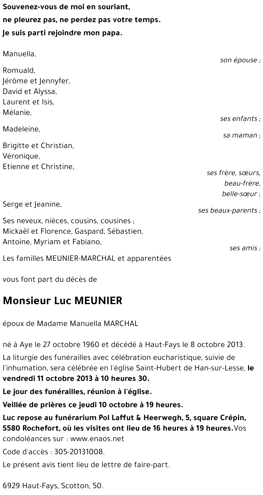 Luc MEUNIER