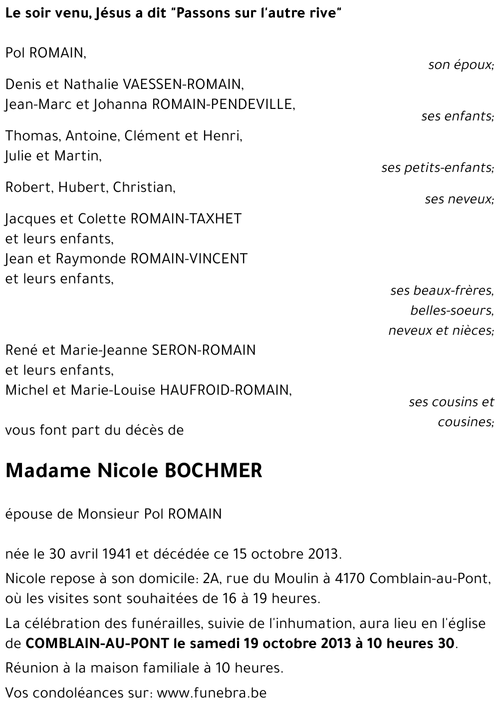 Nicole BOCHMER