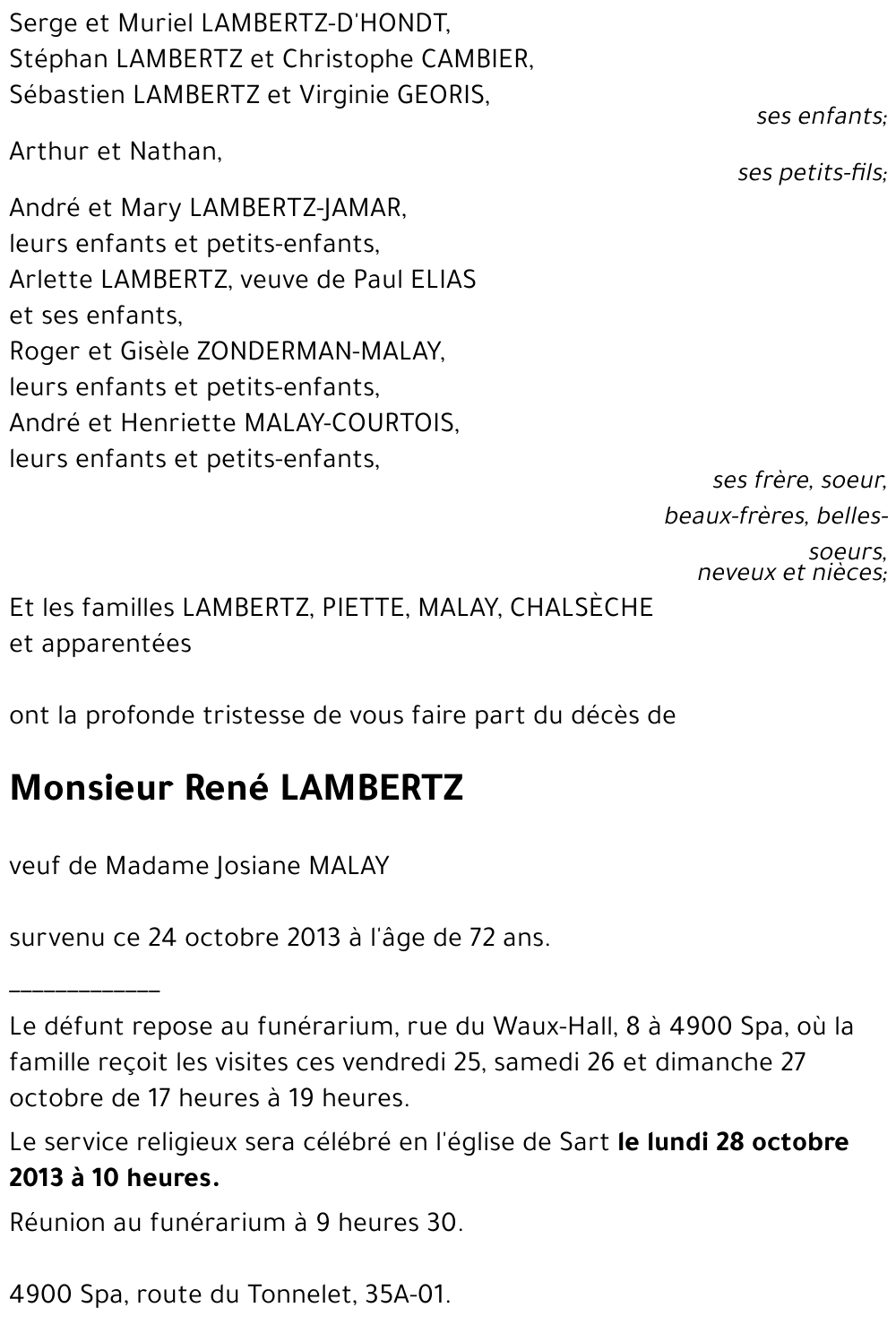 René LAMBERTZ
