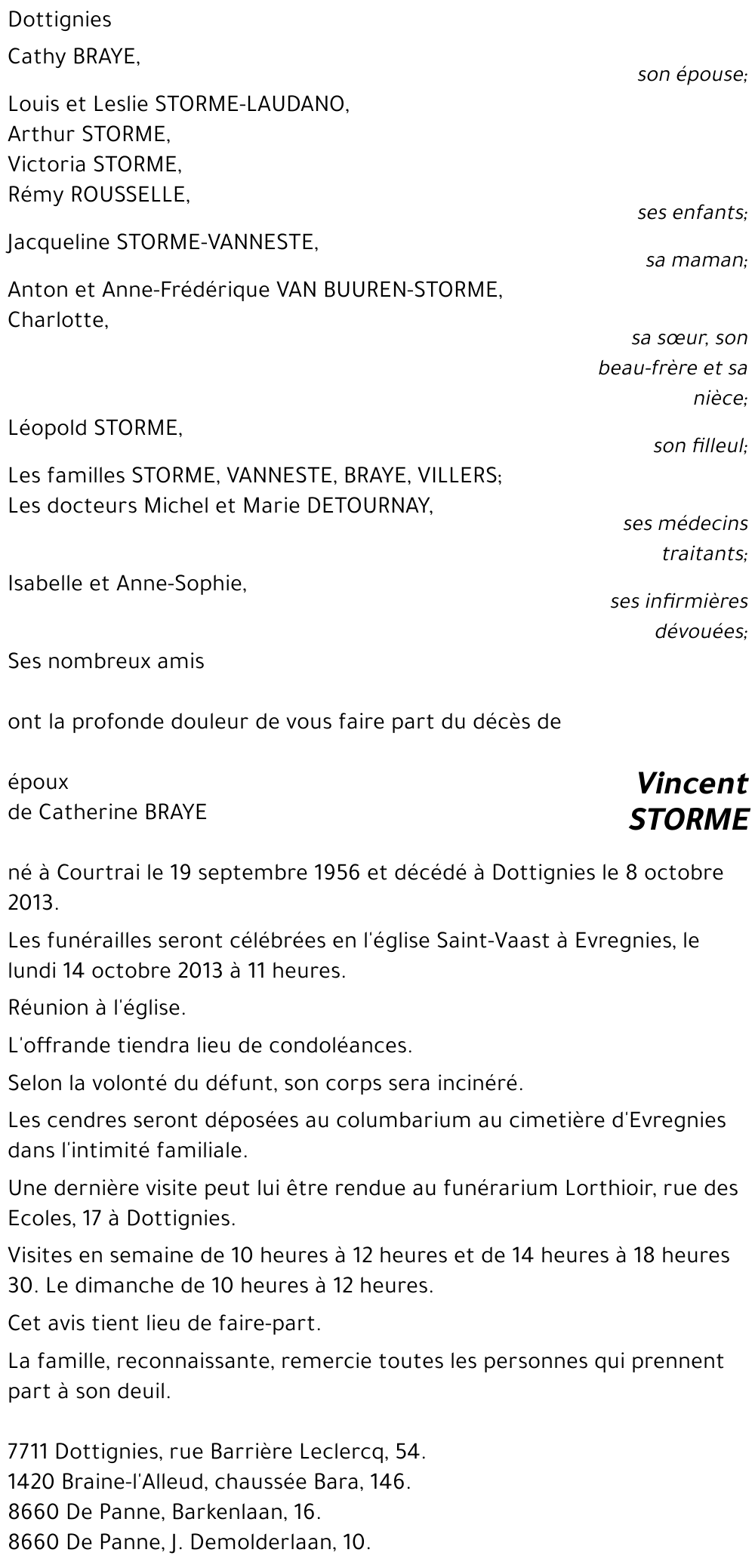 Vincent STORME