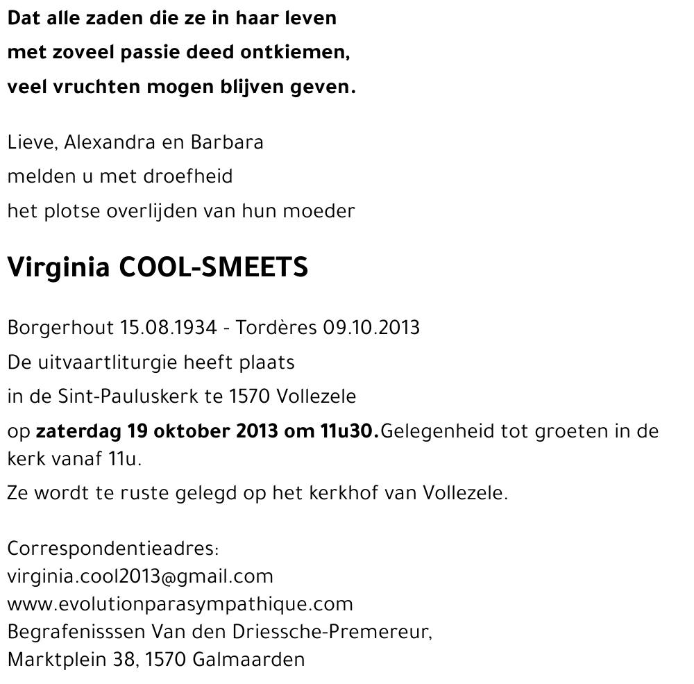 Virginia COOL-SMEETS