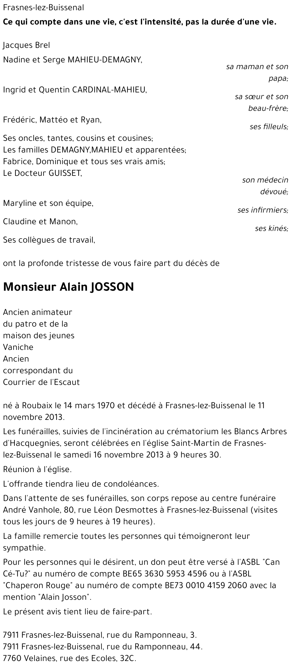 Alain JOSSON