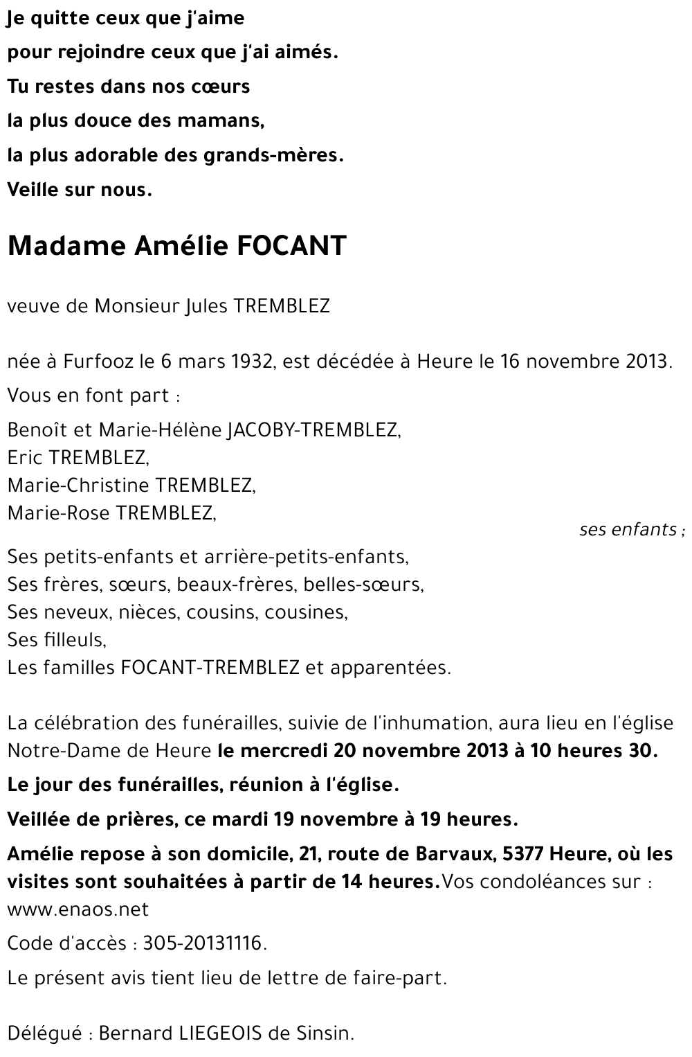 Amélie FOCANT