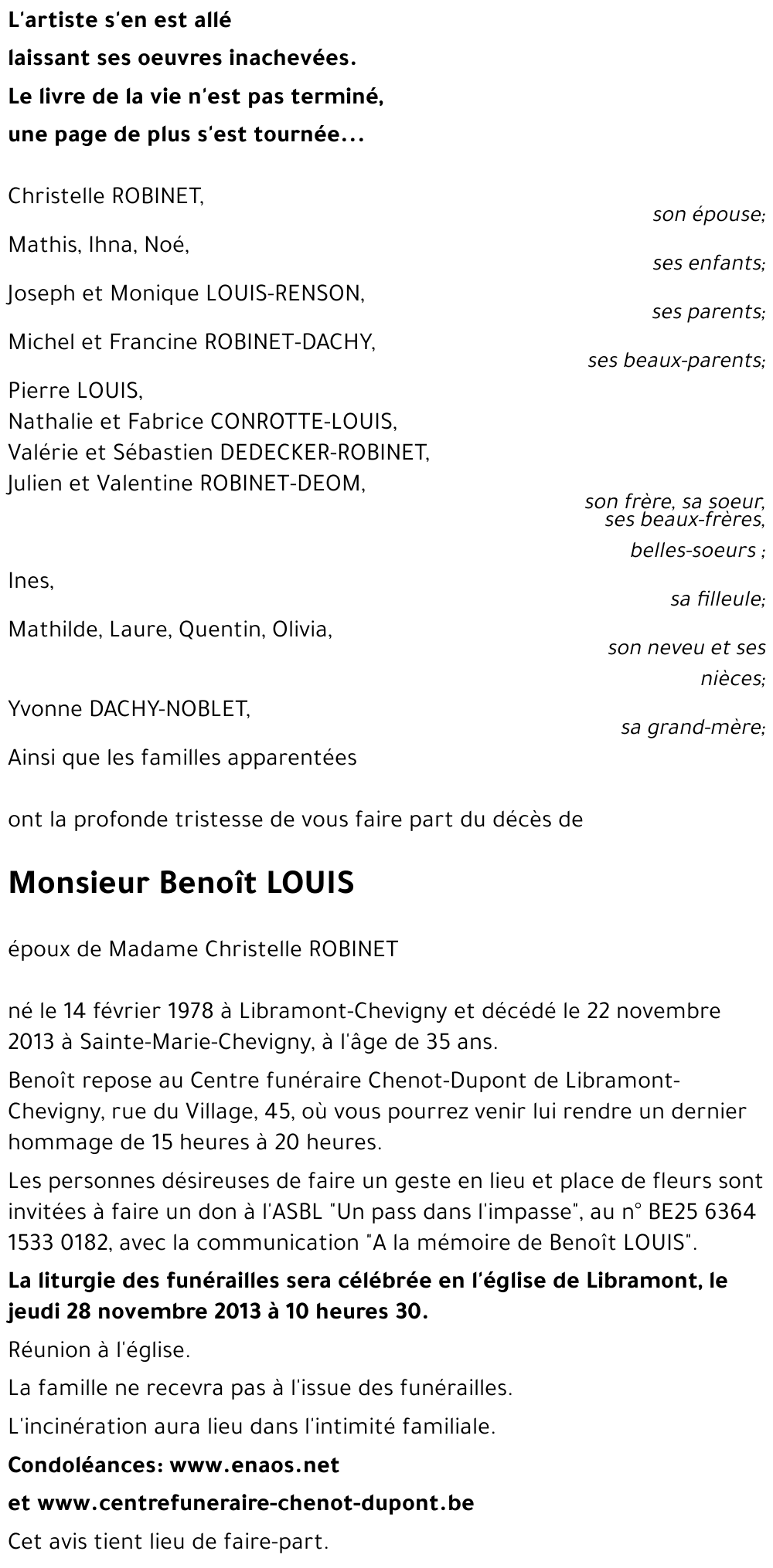 Benoît LOUIS