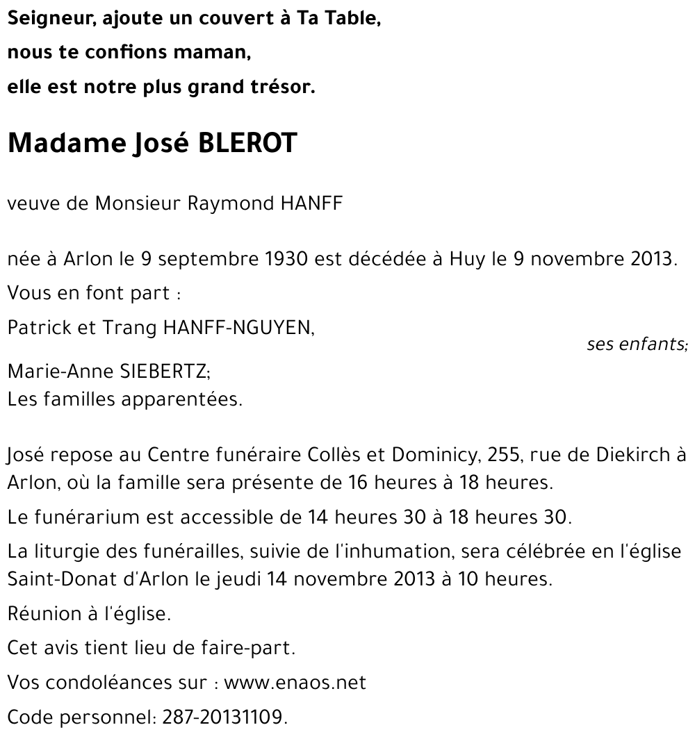 BLEROT José