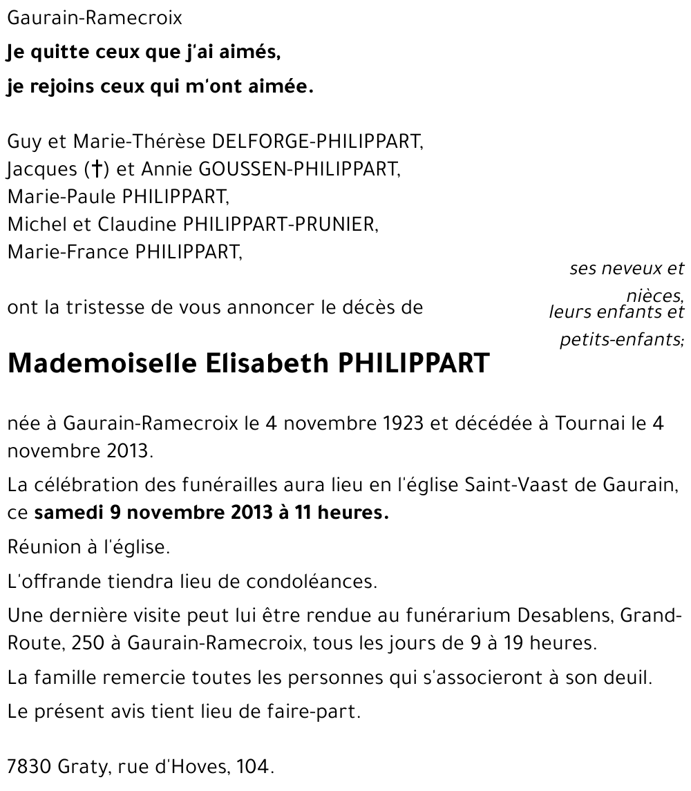 Elisabeth Philippart