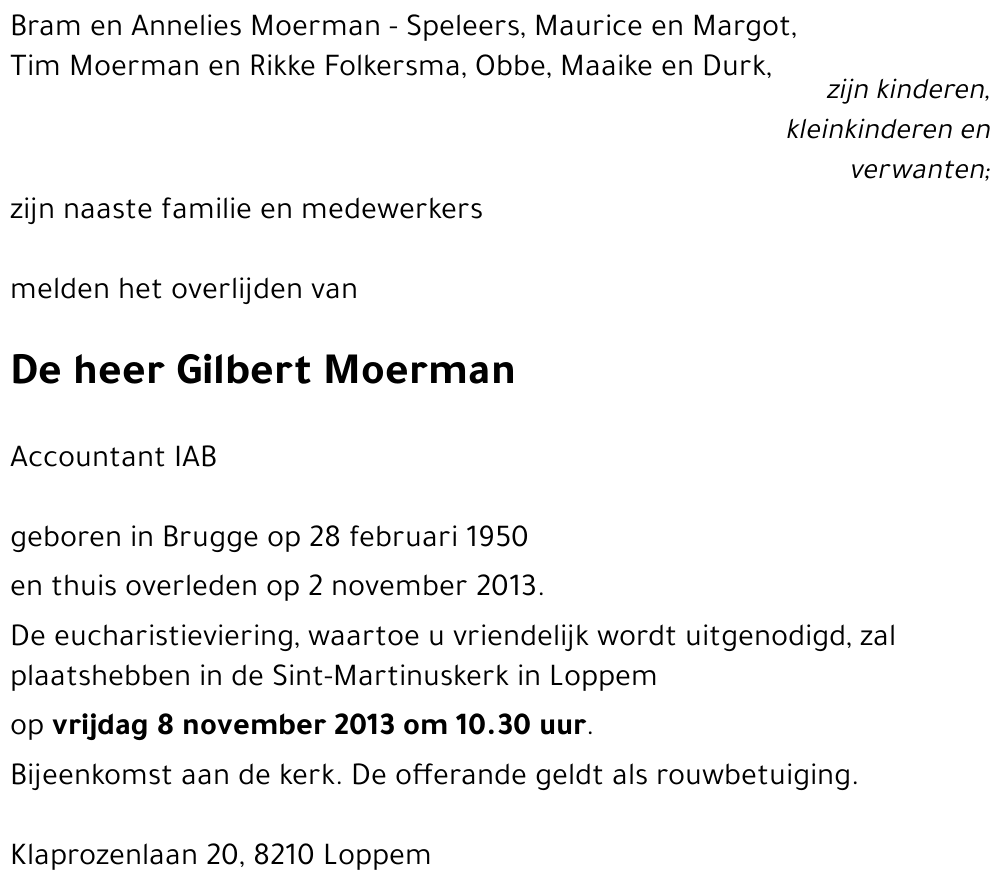 Gilbert Moerman