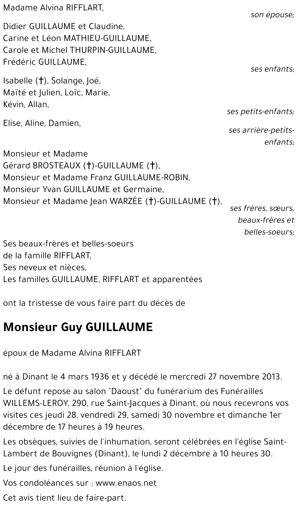 Guy GUILLAUME