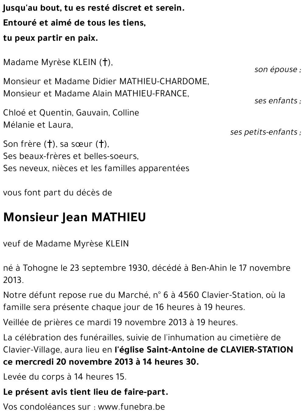 Jean MATHIEU