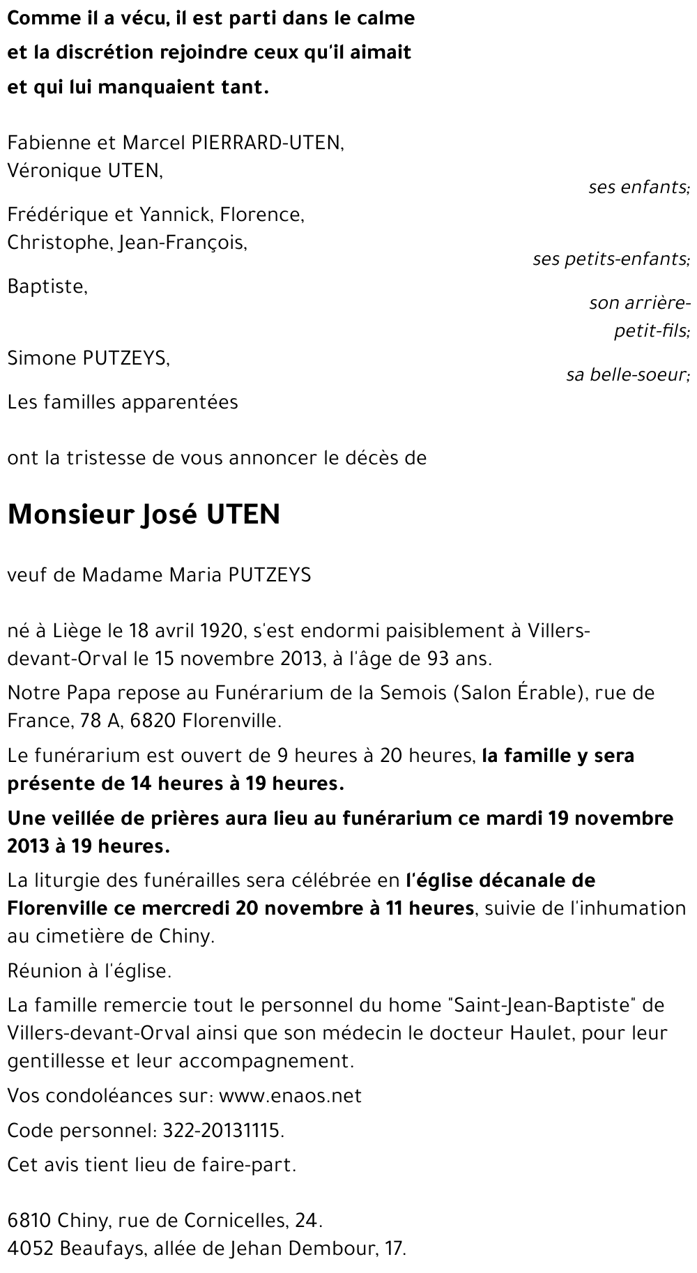 José UTEN