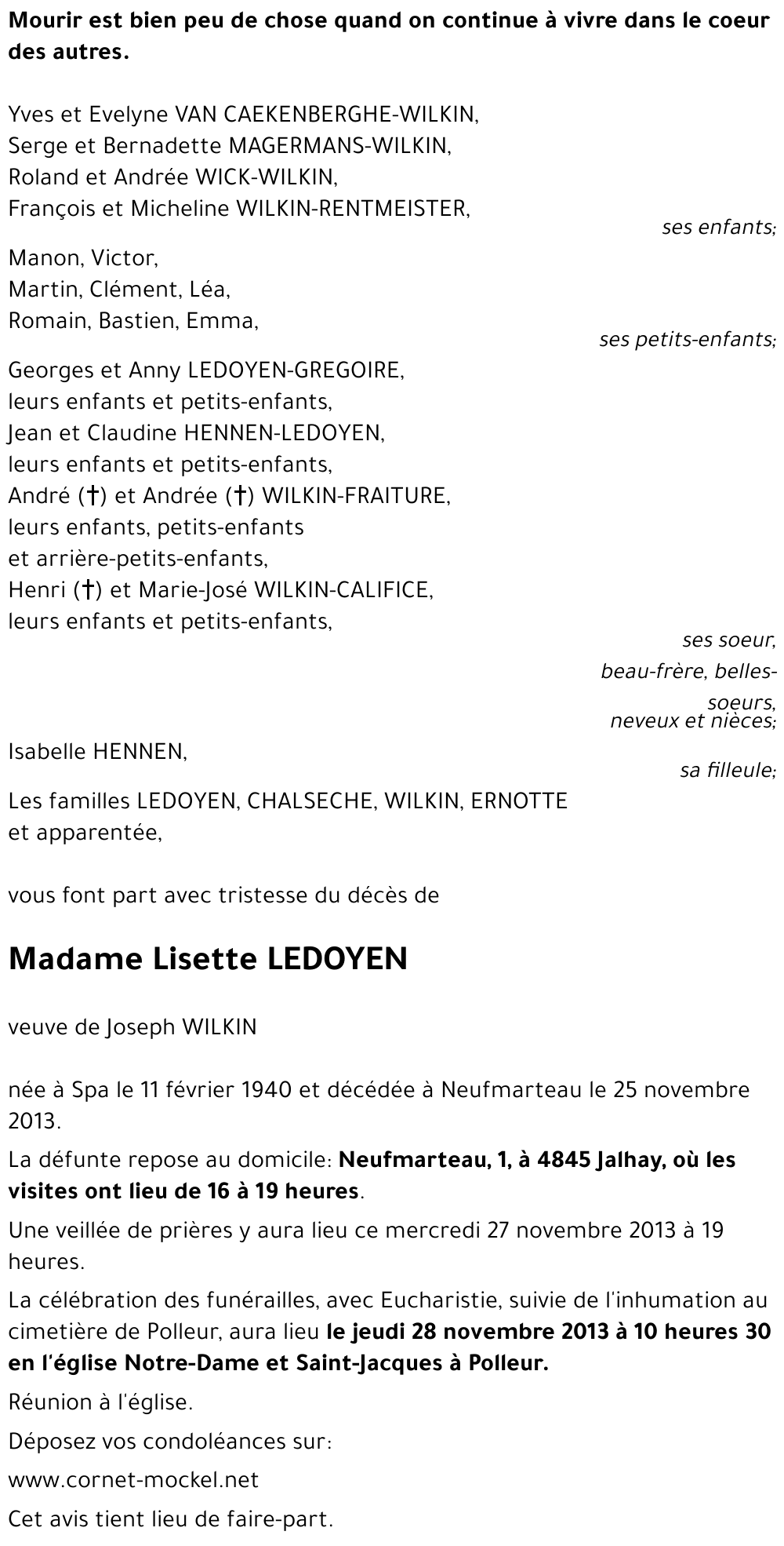 Lisette LEDOYEN