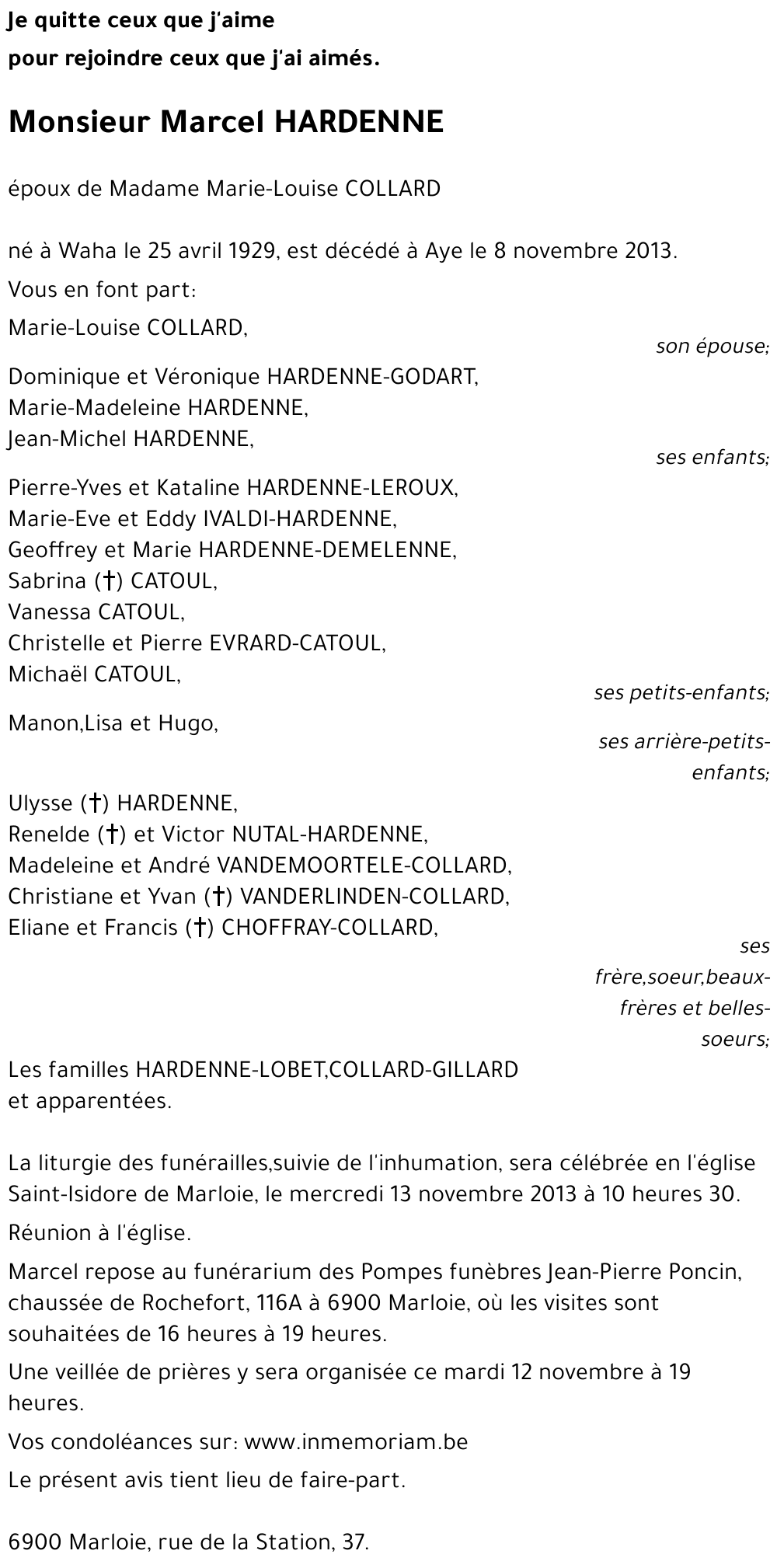 Marcel HARDENNE