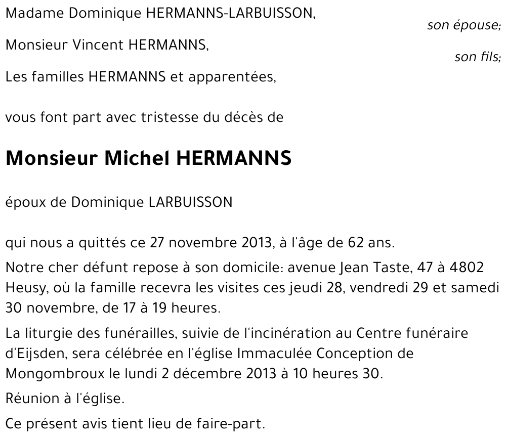 Michel HERMANNS