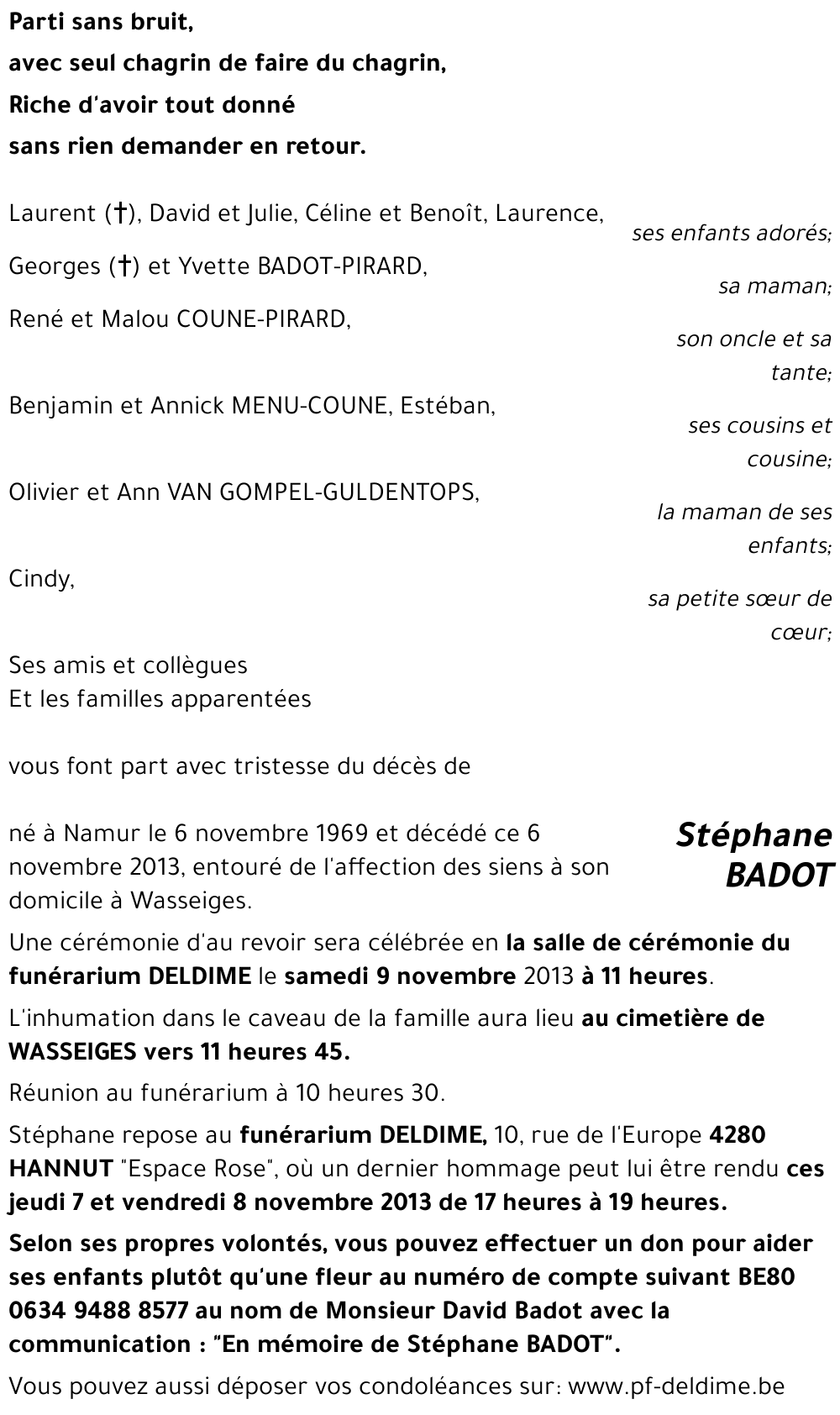 Stéphane BADOT