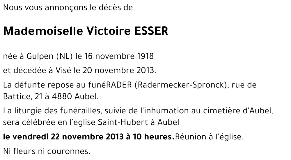 Victoire ESSER