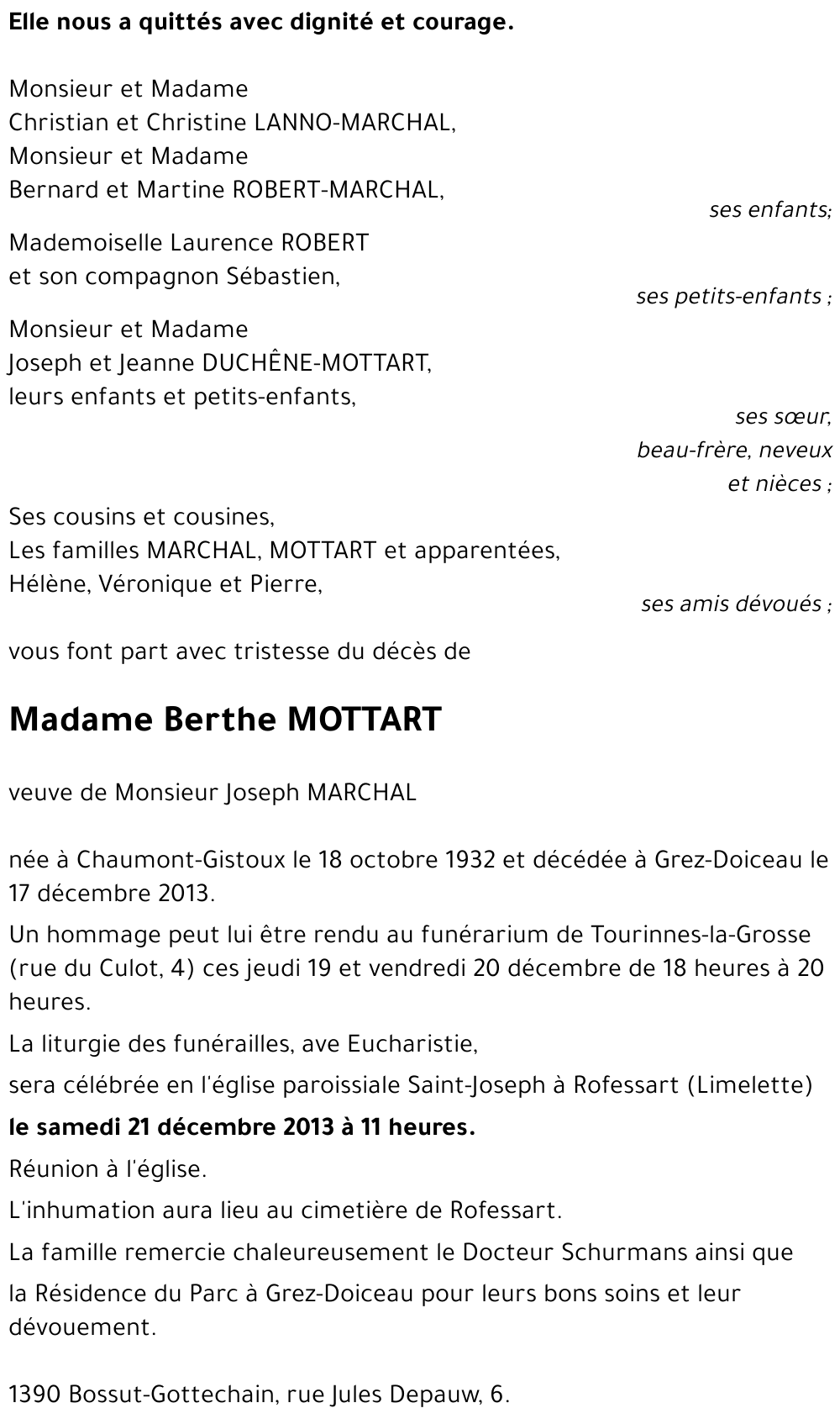 Berthe MOTTART