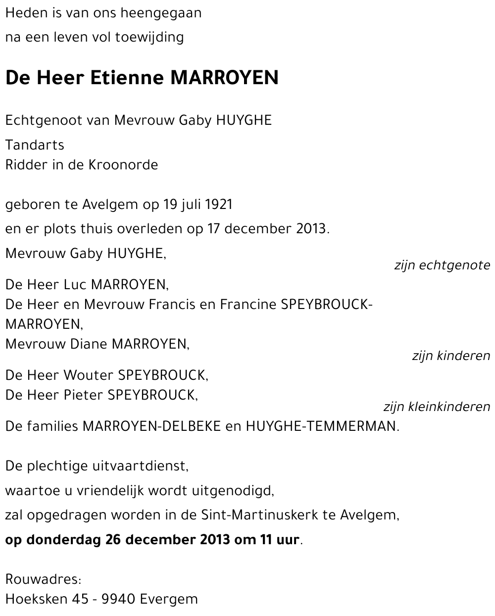 Etienne Marroyen