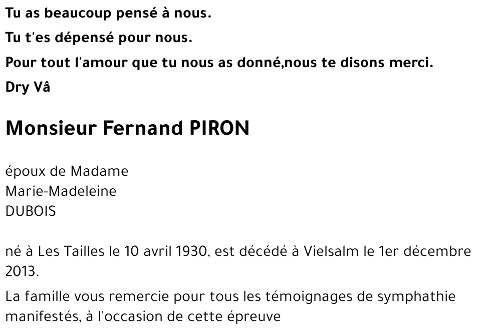 Fernand Piron