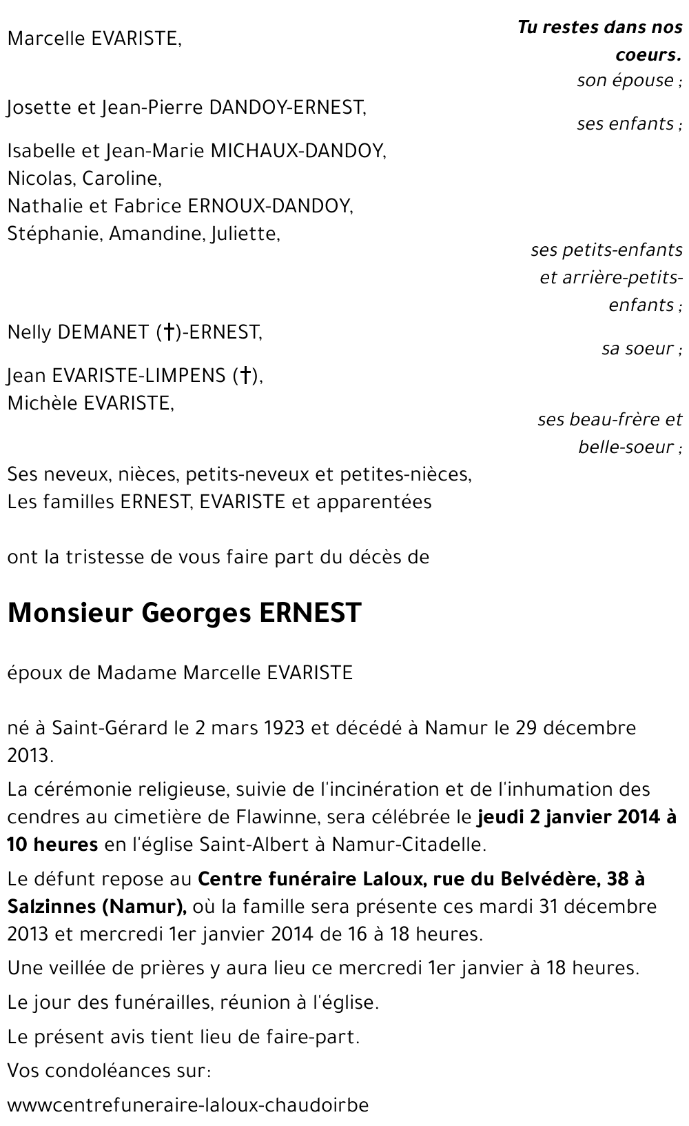 Georges ERNEST