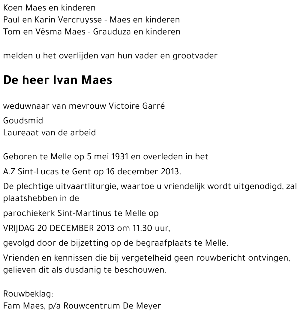 Ivan Maes