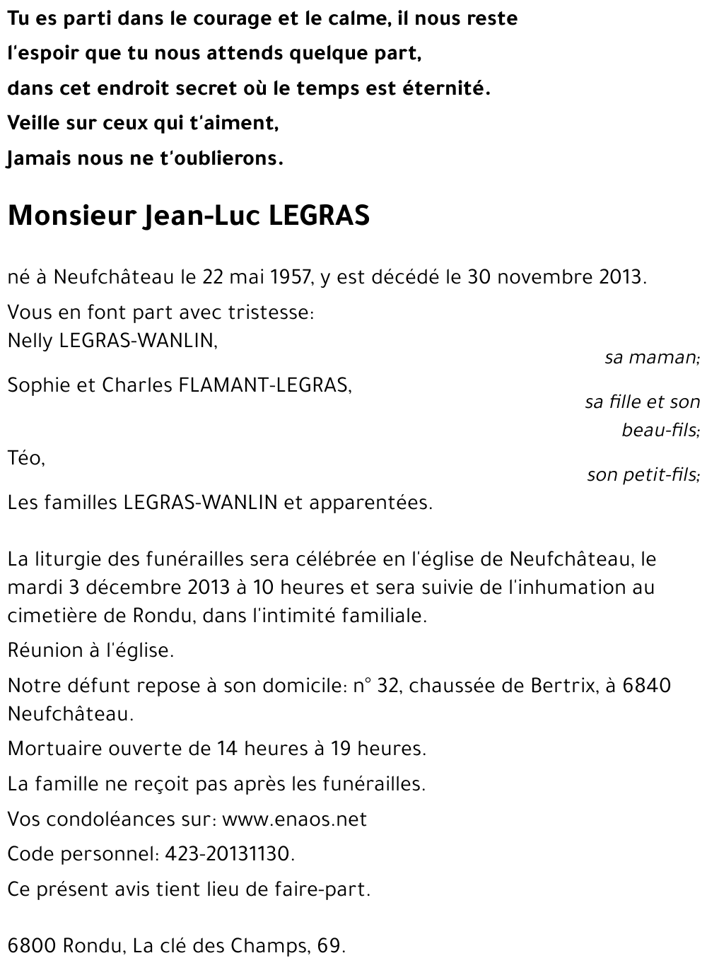 Jean-Luc LEGRAS