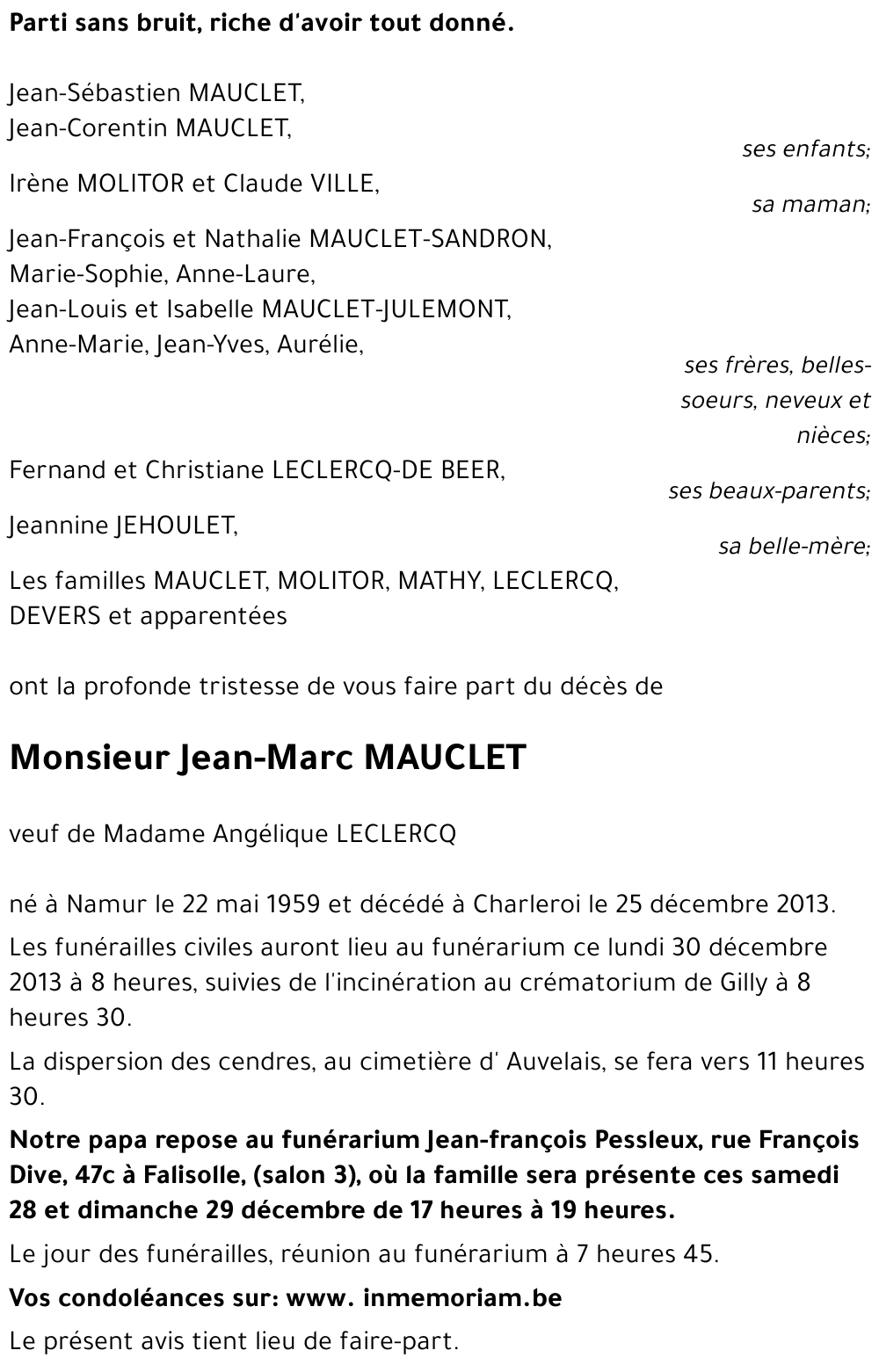 Jean-Marc MAUCLET