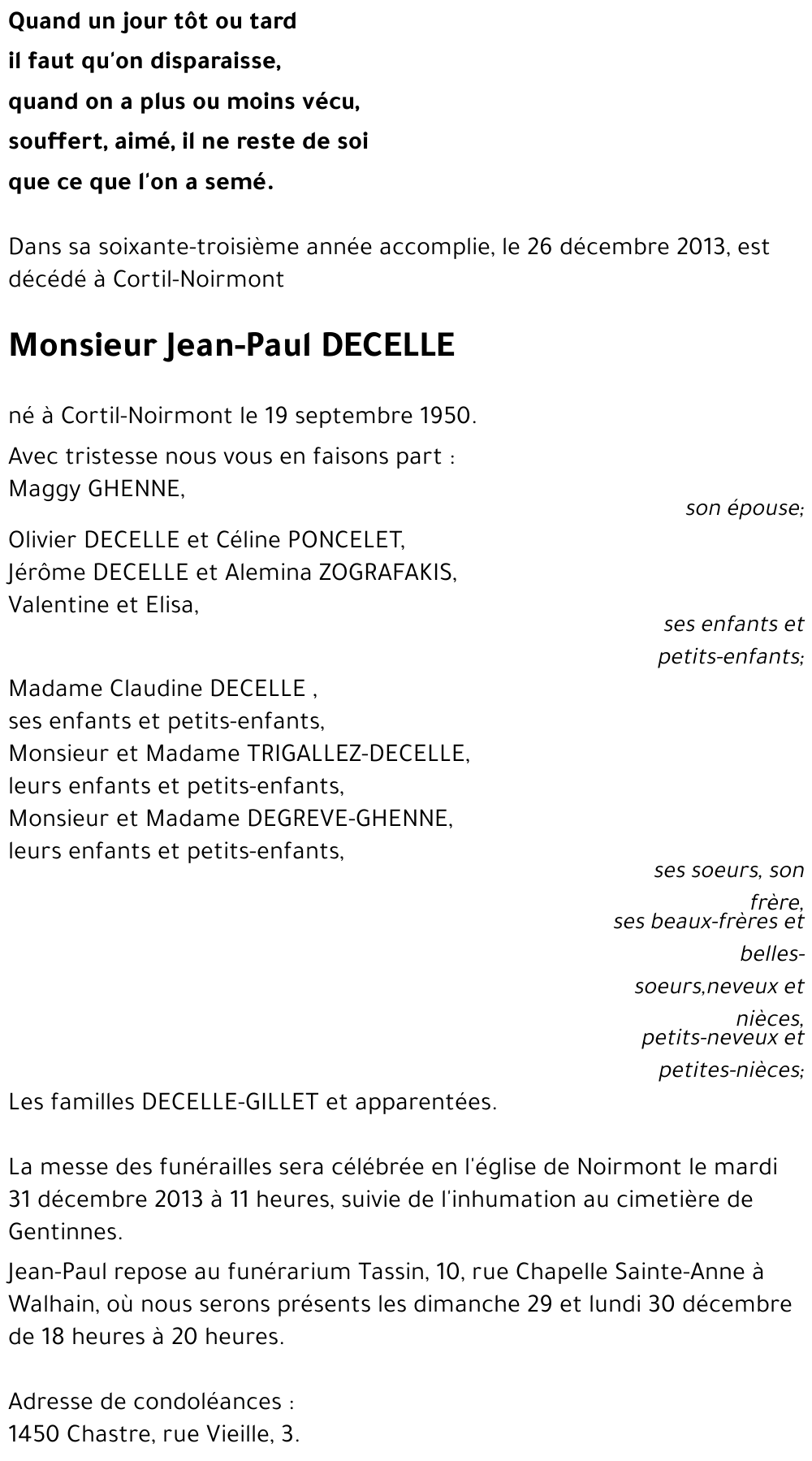 Jean-Paul DECELLE