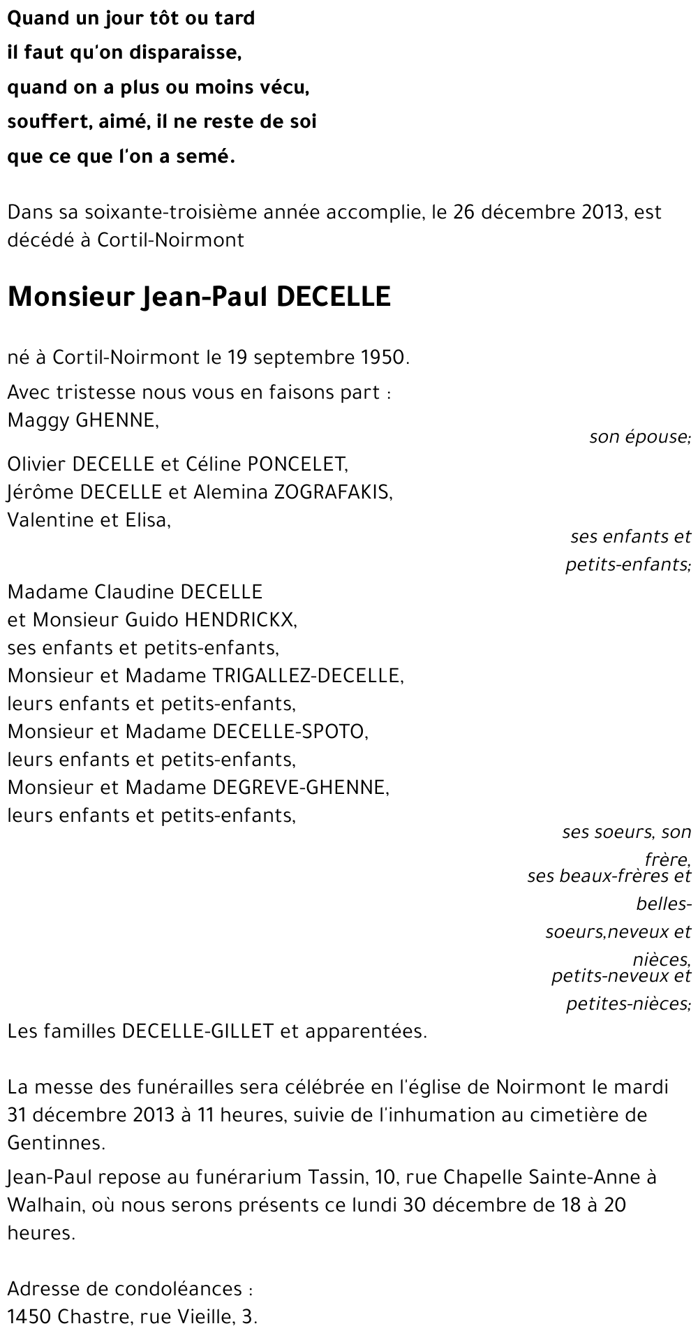 Jean-Paul DECELLE