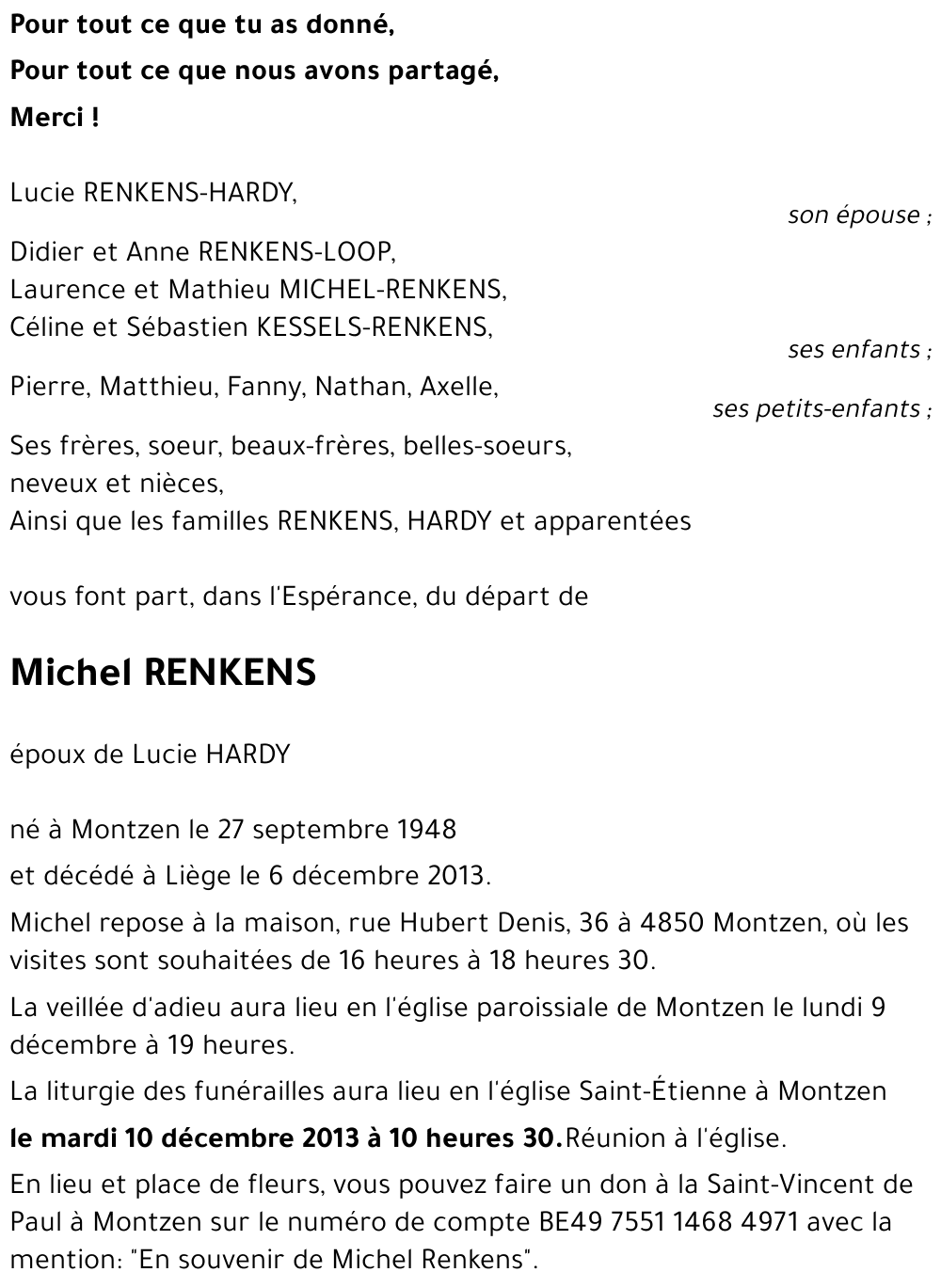 Michel RENKENS