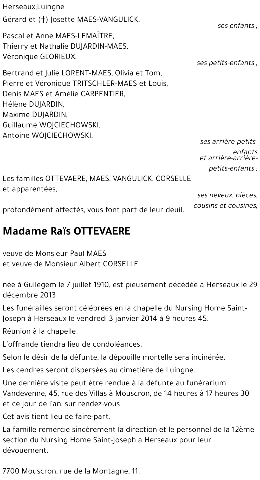 Raïs OTTEVAERE