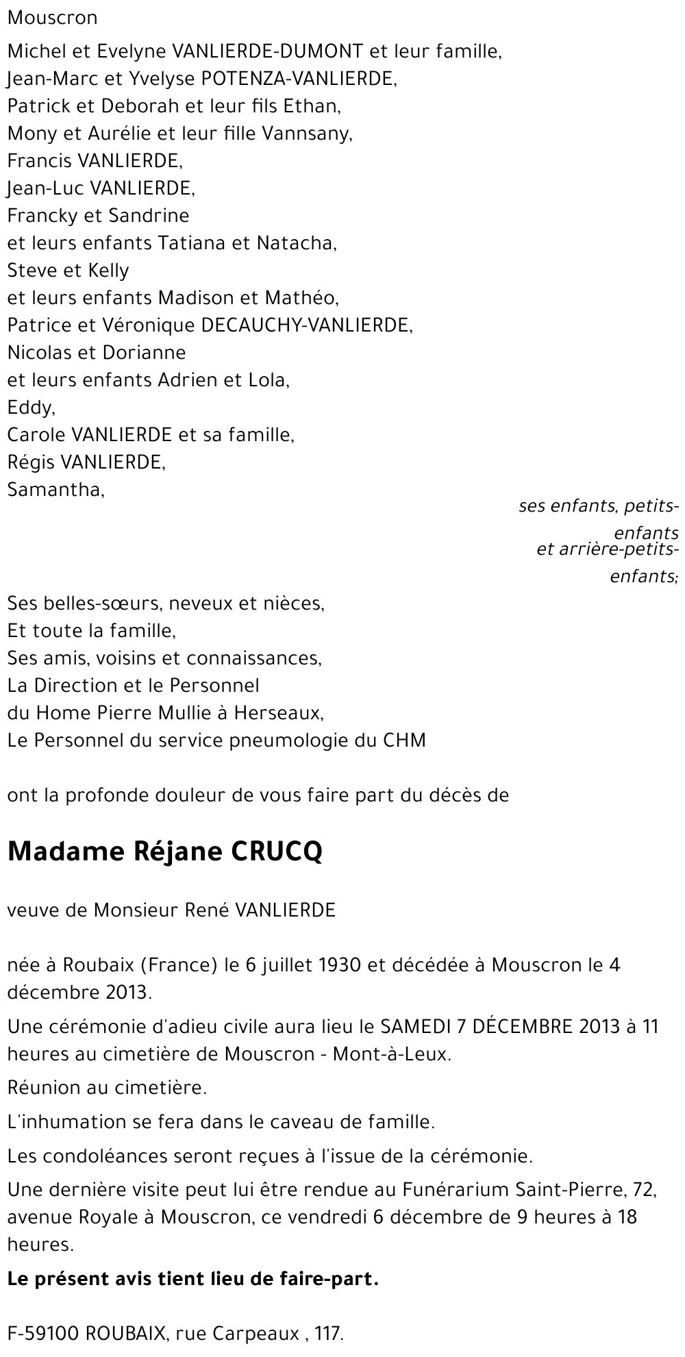 Réjane CRUCQ